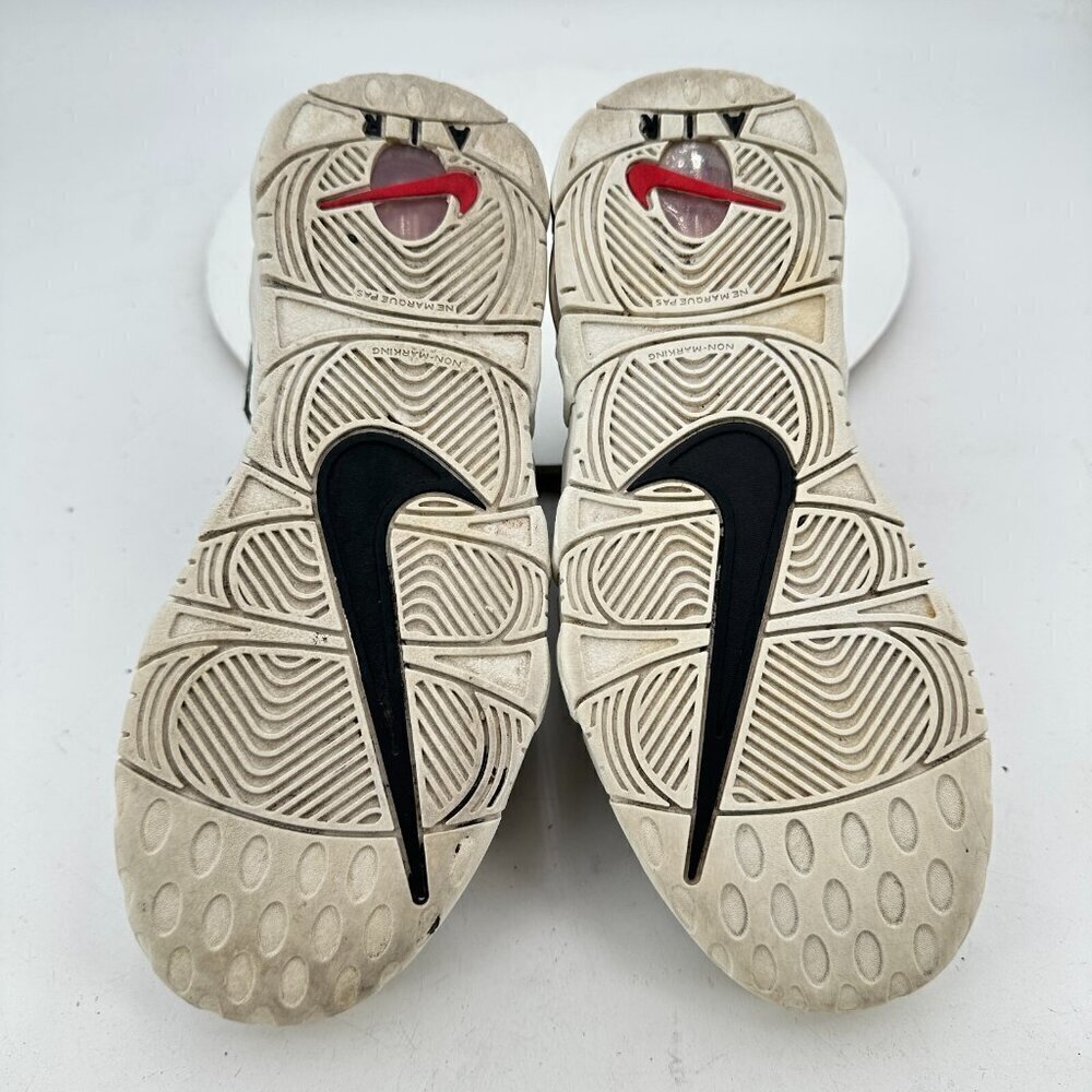 Nike Air More Uptempo Tunnel Walk Youth Size 5Y Women 6.5 DZ4843-100 White Shoes - Picture 8 of 11